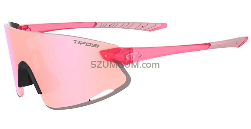 Okulary TIFOSI VOGEL XC crystal pink (1 szkło Pink Mirror 13% transmisji światła)