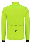 Bluza rowerowa Rogellii CORE z oddychającymi bokami, odblaskowo żółto-czarna - 2