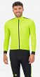 Bluza rowerowa Rogellii CORE z oddychającymi bokami, odblaskowo żółto-czarna - 3