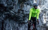 Bluza rowerowa Rogellii CORE z oddychającymi bokami, odblaskowo żółto-czarna - 7