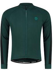 Bluza rowerowa nieocieplana Rogelli EXPLORE, zielono-czarna