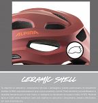 Kask rowerowy gravelowy Alpina RAVEL - Reflective black - 7