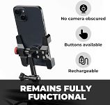 Uchwyt rowerowy na telefon - Rockbros 25210039002 / RB0392 - 4