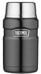 Thermos Style - termos z kubkiem na jedzenie 710ml metaliczny szary