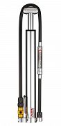 Pompka reczna mini podłogowa LEZYNE Micro Floor Drive HVG ABS 90psi/6.2bar + manometr