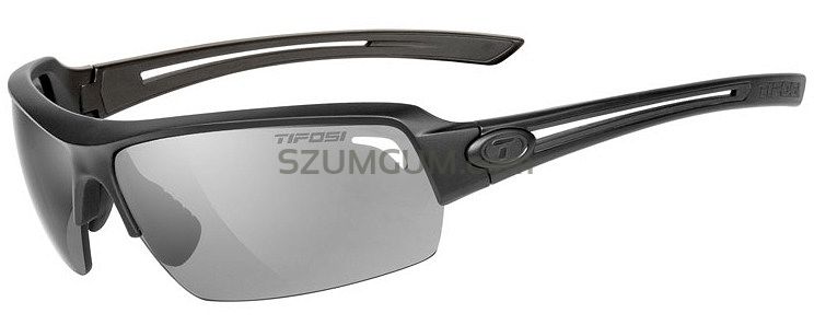 Okulary TIFOSI JUST matte black (1szkło Smoke 15,4% transmisja światła)
