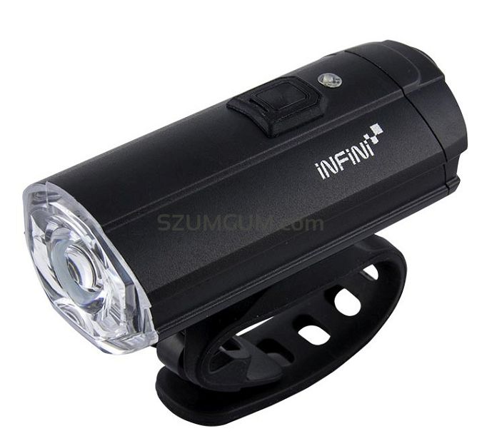 INFINI Lampka przednia TRON 500 Black USB