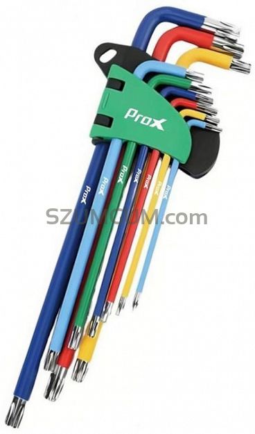 Klucze PROX TORX  -9 szt. Multikolor