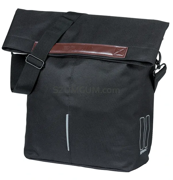 Torba miejska Basil City Shopper MIK Hooks - 14-16L - black