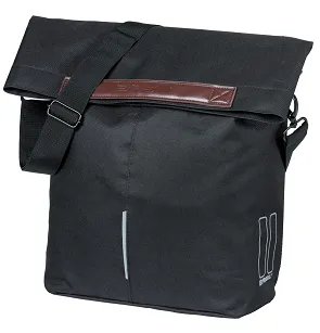 Torba miejska Basil City Shopper MIK Hooks - 14-16L - black