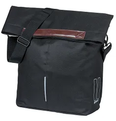 Torba miejska Basil City Shopper MIK Hooks - 14-16L - black