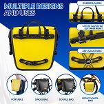 Sakwa rowerowa Rockbros AS-003-1Y yellow / 14L - 5