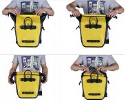 Sakwa rowerowa Rockbros AS-003-1Y yellow / 14L - 3