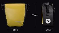 Sakwa rowerowa Rockbros AS-003-1Y yellow / 14L - 16