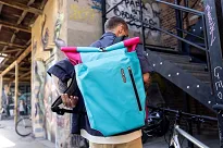 Ortlieb Vario PS 26L – plecak i sakwa z systemem QL2.1 – cyber blue/pink - 17