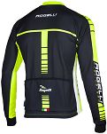  Rogelli UMBRIA - bluza rowerowa - 001.235 black/fluor-yellow/white roz. S - 2