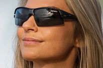 Okulary TIFOSI CRIT matte black (3szkła Smoke 15,4% transmisja światła, AC Red, Clear) - 5