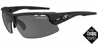 Okulary TIFOSI CRIT matte black (3szkła Smoke 15,4% transmisja światła, AC Red, Clear)