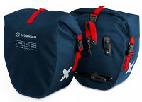 Sakwy rowerowe uniwersalne Extrawheel Rider Premium Cordura 30L blue