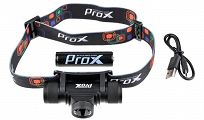 Lampa czołowa ProX ARIES  I - cree xp-g2 500lm, 2600 mah, usb - 2
