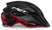Kask MET Veleno - black red matt glossy - 3