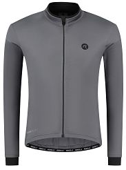 Ocieplana bluza rowerowa Rogelli ESSENTIAL DWR, antracytowa