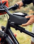 Torebka na ramę Ortlieb TOPTUBE-BAG -Dark Sand  z miejscem na telefon - 7