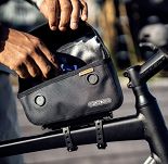 Torebka na ramę Ortlieb TOPTUBE-BAG -Dark Sand  z miejscem na telefon - 9