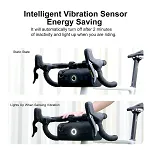 Torebka na kierownicę  Gaciron Cat House 200 - z inteligentnym światłem ostrzegawczym - 11