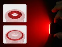 Inteligętna lampa tylna Gaciron LOOP AI - 100 LUM - biała - 14