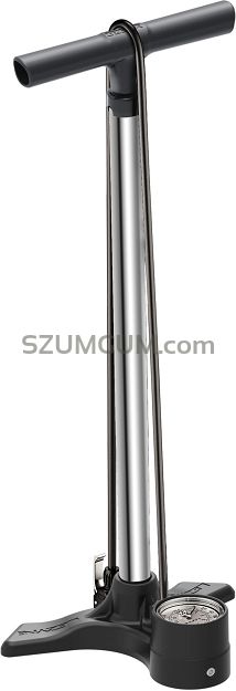 Pompka podłogowa LEZYNE Macro HP Floor Drive  - 15bar srebrna