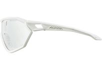 ALPINA OKULARY S-WAY VL+ szkło BLACK S1-3 FOGSTOP - kolor WHITE MATT - 5