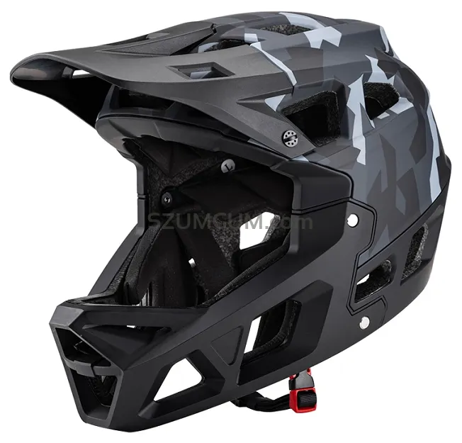 Kask Sahoo full-face MTB - moro