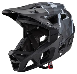 Kask Sahoo full-face MTB - moro