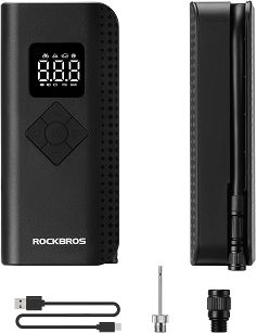 Pompka elektryczna, akumulatorowa Rockbros 150PSI (kompresor).