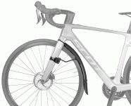 Błotnik przedni Topeak Tetrafender R1 (Road) - 3