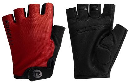 Rękawiczki rowerowe Rogelli CORE czerwone