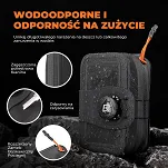 Torba podsiodłowa Rockbros AS-150 wodoodporna wielofunkcyjna z miejscem na bidon - czarna - 5