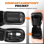 Torba podsiodłowa Rockbros AS-150 wodoodporna wielofunkcyjna z miejscem na bidon - czarna - 6