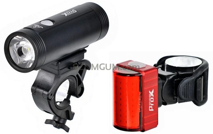 Zestaw lamp Prox Spika Set 1100lm + zeta s 80lm usb-c, powerbank