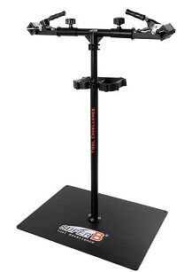 Profesjonalny stojak serwisowy WS48+WS13  na 2 rowery