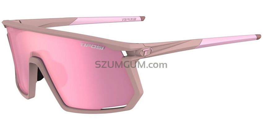Okulary TIFOSI MOAB CLARION matte pink (3 szkła Clarion Rose 14%, AC Red 39%, Clear 90% transmisji światła)
