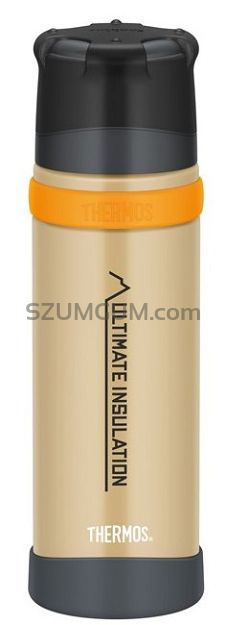 Thermos 0,5L Mountain - Termos z kubkiem do warunków ekstremalnych - Sand-piaskowy