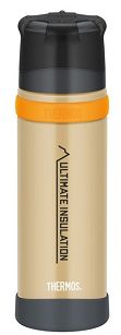 Thermos 0,5L Mountain - Termos z kubkiem do warunków ekstremalnych - Sand-piaskowy