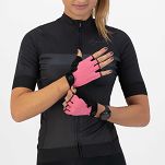Damskie rękawiczki rowerowe Rogelli CORE różowe - 2