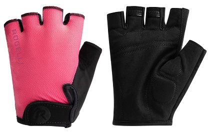Damskie rękawiczki rowerowe Rogelli CORE różowe