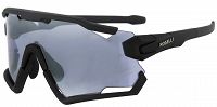 Rogelli SWITCH black - okulary sportowe z wymiennymi szkłami i zdjemowalnymi ramkami