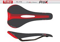 Siodełko sportowe Prox  VL-1741 MARS czarno-czerwone - 2