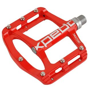 Pedały platformy Xpedo SPRY, czerwone