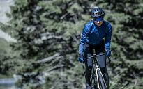 Damska kurtka softshell z oddychającym panelem na plecach Rogelli CORE, niebieska - 10